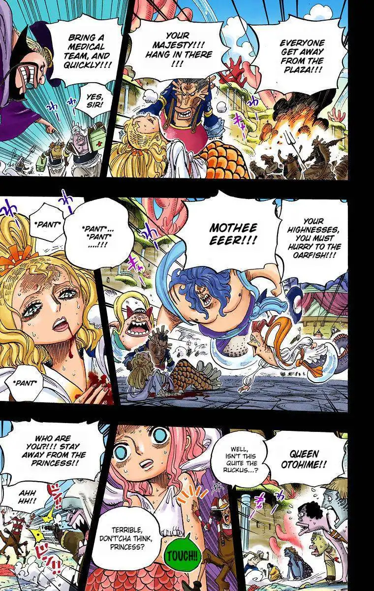 One Piece - Digital Colored Comics Chapter 681 16